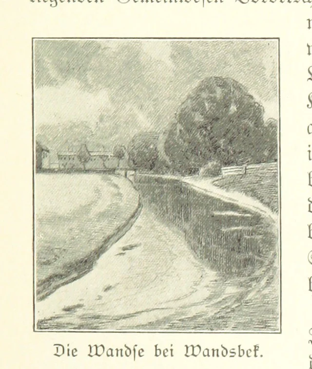 An illustration from Schleswig-Holstein meerumschlungen in Wort und Bild ... Herausgegeben von H. Haas, H. Krumm und F. Stoltenberg, etc, 1896, leaf 301