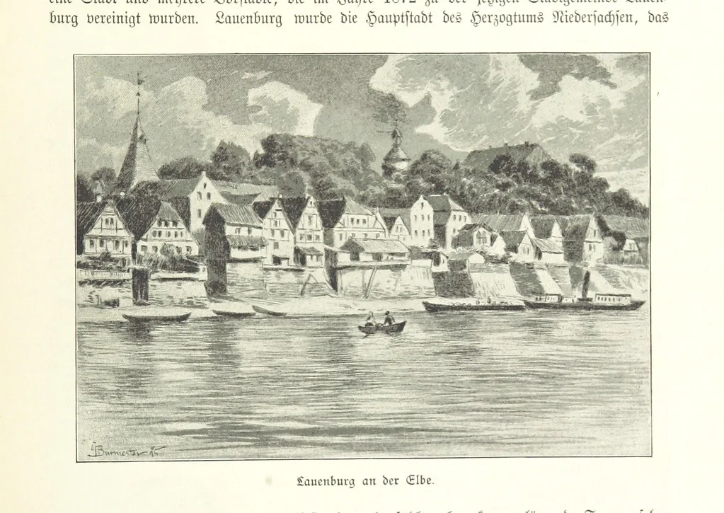 An illustration from Schleswig-Holstein meerumschlungen in Wort und Bild ... Herausgegeben von H. Haas, H. Krumm und F. Stoltenberg, etc, 1896, leaf 313