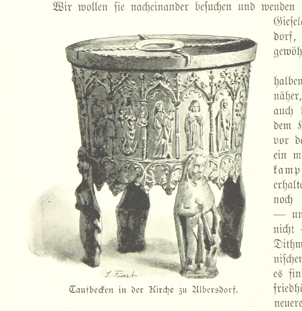 An illustration from Schleswig-Holstein meerumschlungen in Wort und Bild ... Herausgegeben von H. Haas, H. Krumm und F. Stoltenberg, etc, 1896, leaf 322
