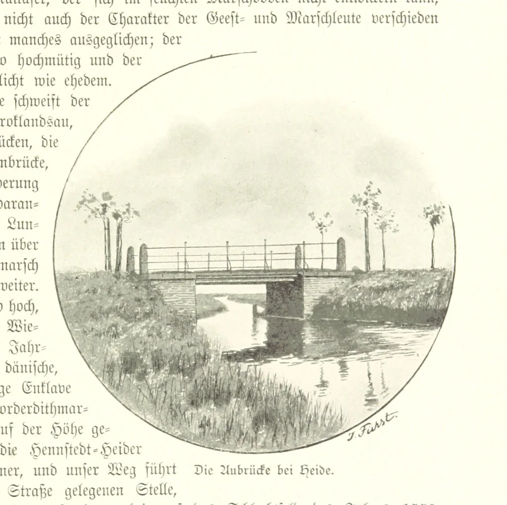 An illustration from Schleswig-Holstein meerumschlungen in Wort und Bild ... Herausgegeben von H. Haas, H. Krumm und F. Stoltenberg, etc, 1896, leaf 325