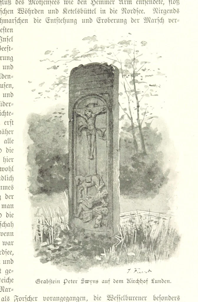 An illustration from Schleswig-Holstein meerumschlungen in Wort und Bild ... Herausgegeben von H. Haas, H. Krumm und F. Stoltenberg, etc, 1896, leaf 331