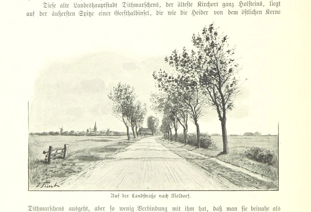 An illustration from Schleswig-Holstein meerumschlungen in Wort und Bild ... Herausgegeben von H. Haas, H. Krumm und F. Stoltenberg, etc, 1896, leaf 334