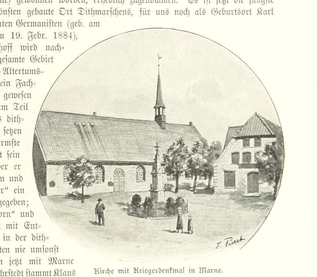 An illustration from Schleswig-Holstein meerumschlungen in Wort und Bild ... Herausgegeben von H. Haas, H. Krumm und F. Stoltenberg, etc, 1896, leaf 339