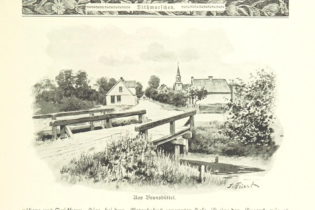 An illustration from Schleswig-Holstein meerumschlungen in Wort und Bild ... Herausgegeben von H. Haas, H. Krumm und F. Stoltenberg, etc, 1896, leaf 341