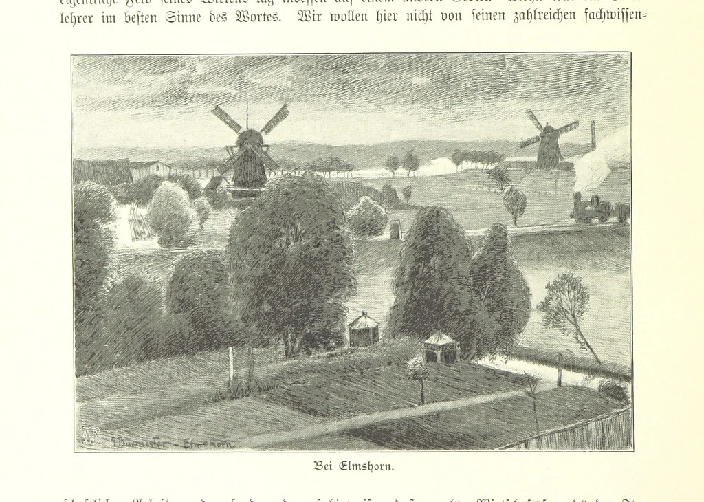 An illustration from Schleswig-Holstein meerumschlungen in Wort und Bild ... Herausgegeben von H. Haas, H. Krumm und F. Stoltenberg, etc, 1896, leaf 354