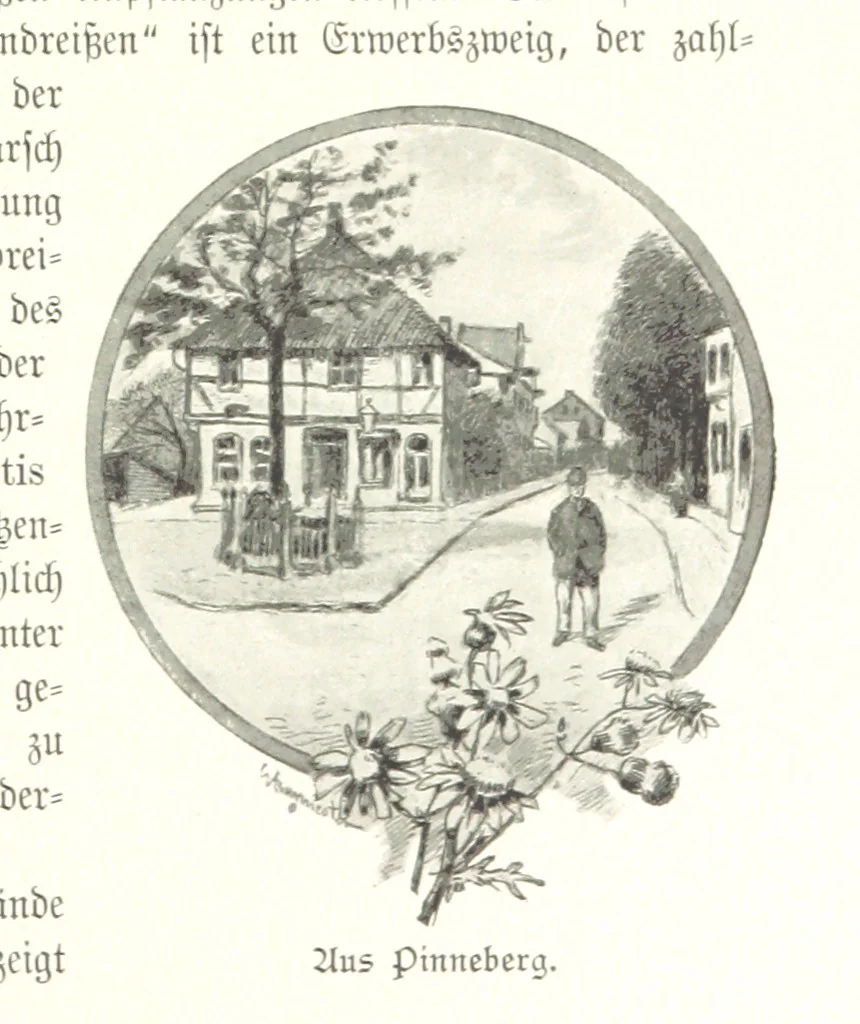 An illustration from Schleswig-Holstein meerumschlungen in Wort und Bild ... Herausgegeben von H. Haas, H. Krumm und F. Stoltenberg, etc, 1896, leaf 355
