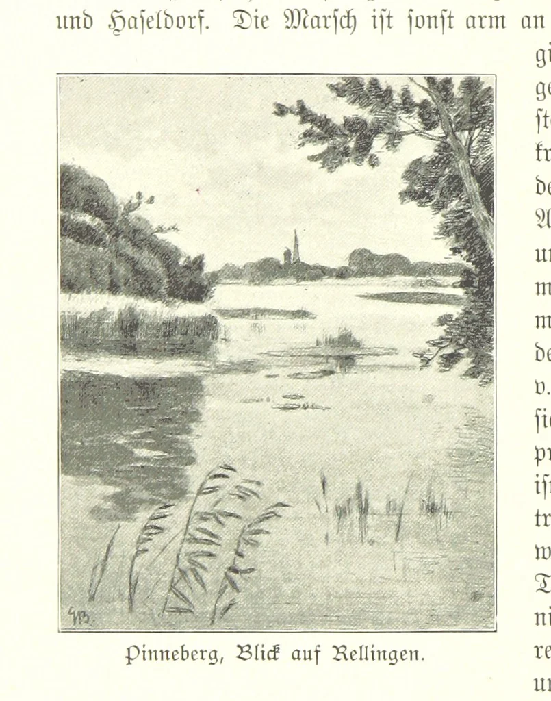 An illustration from Schleswig-Holstein meerumschlungen in Wort und Bild ... Herausgegeben von H. Haas, H. Krumm und F. Stoltenberg, etc, 1896, leaf 356