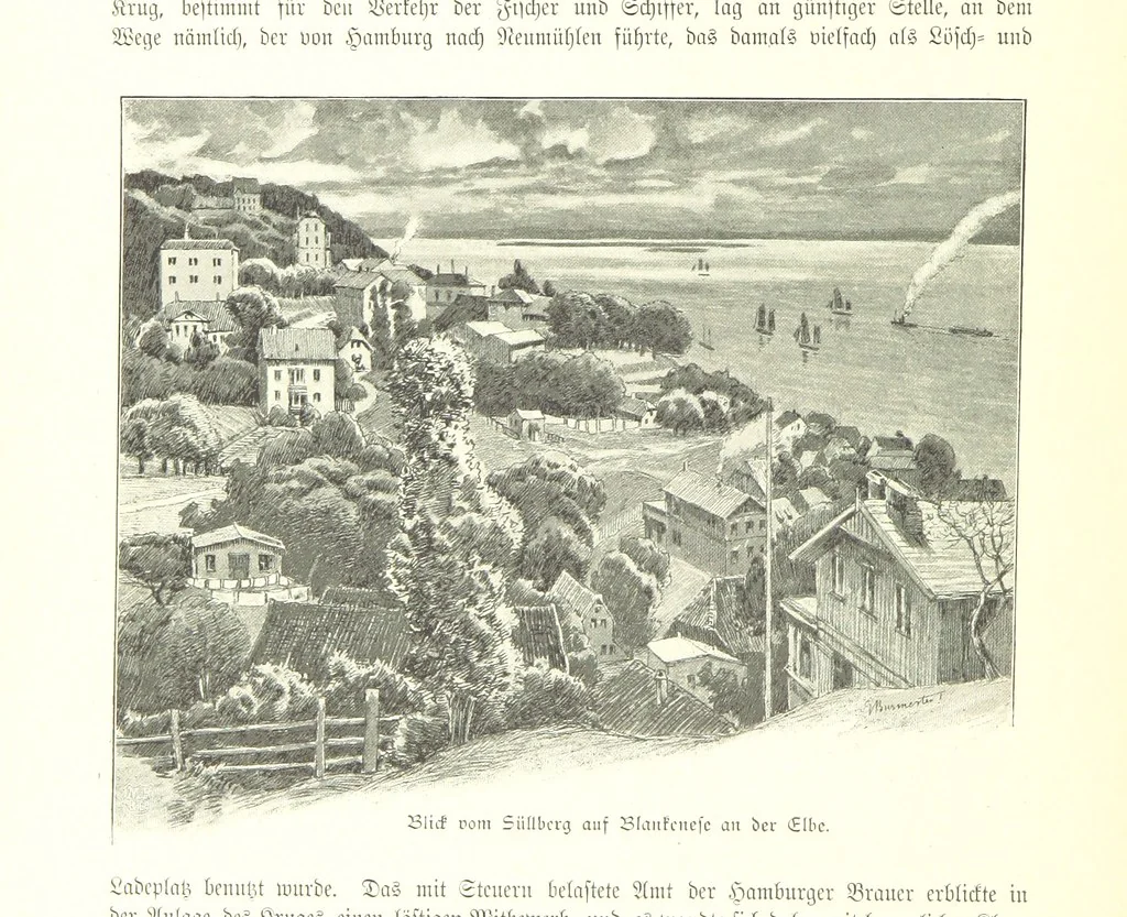 An illustration from Schleswig-Holstein meerumschlungen in Wort und Bild ... Herausgegeben von H. Haas, H. Krumm und F. Stoltenberg, etc, 1896, leaf 360