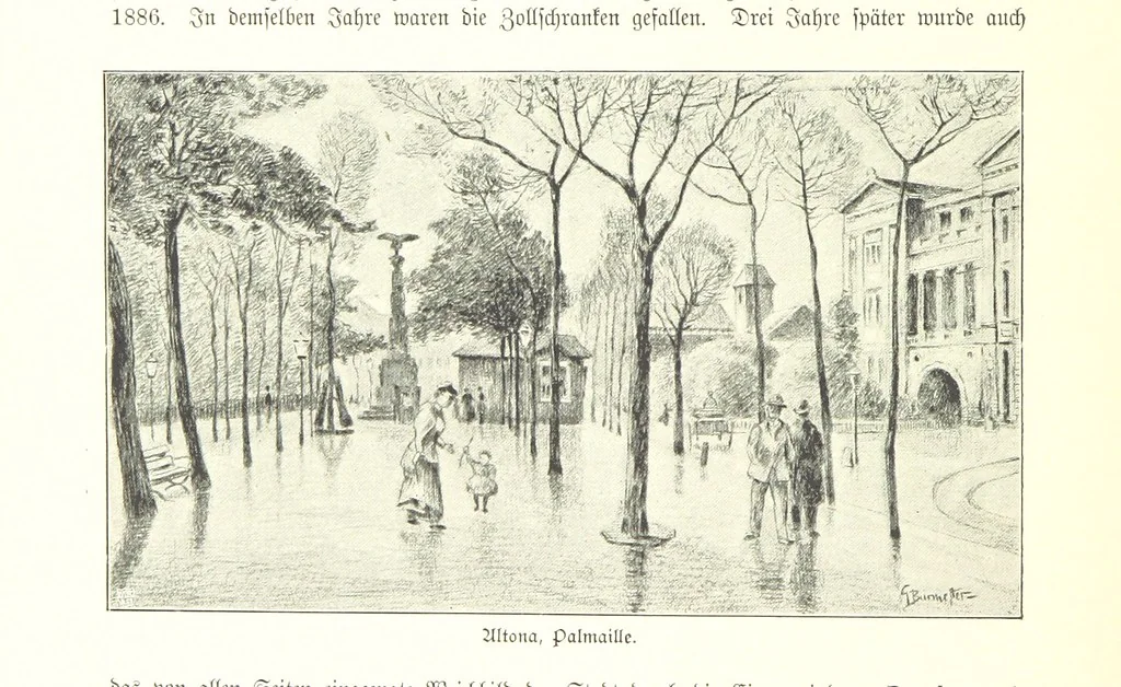 An illustration from Schleswig-Holstein meerumschlungen in Wort und Bild ... Herausgegeben von H. Haas, H. Krumm und F. Stoltenberg, etc, 1896, leaf 366