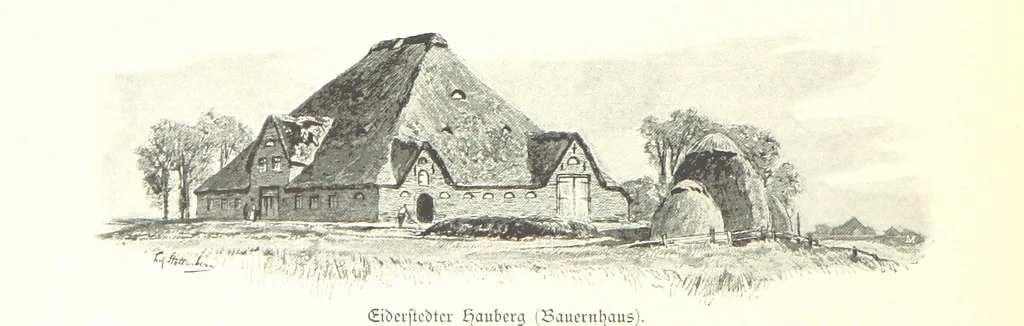 An illustration from Schleswig-Holstein meerumschlungen in Wort und Bild ... Herausgegeben von H. Haas, H. Krumm und F. Stoltenberg, etc, 1896, leaf 370
