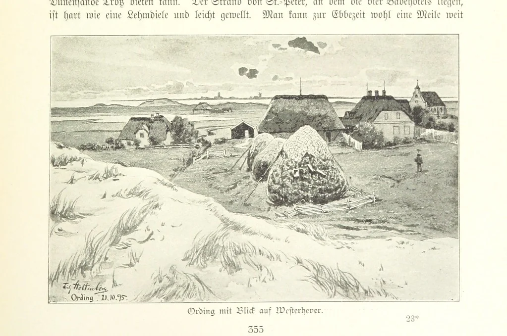 An illustration from Schleswig-Holstein meerumschlungen in Wort und Bild ... Herausgegeben von H. Haas, H. Krumm und F. Stoltenberg, etc, 1896, leaf 375