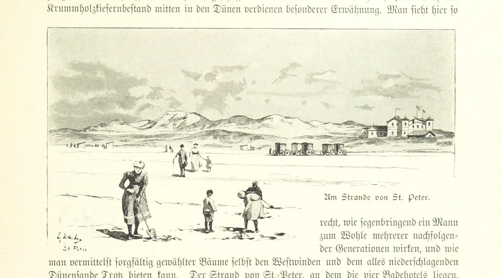 An illustration from Schleswig-Holstein meerumschlungen in Wort und Bild ... Herausgegeben von H. Haas, H. Krumm und F. Stoltenberg, etc, 1896, leaf 375