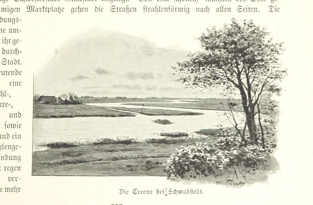 An illustration from Schleswig-Holstein meerumschlungen in Wort und Bild ... Herausgegeben von H. Haas, H. Krumm und F. Stoltenberg, etc, 1896, leaf 377