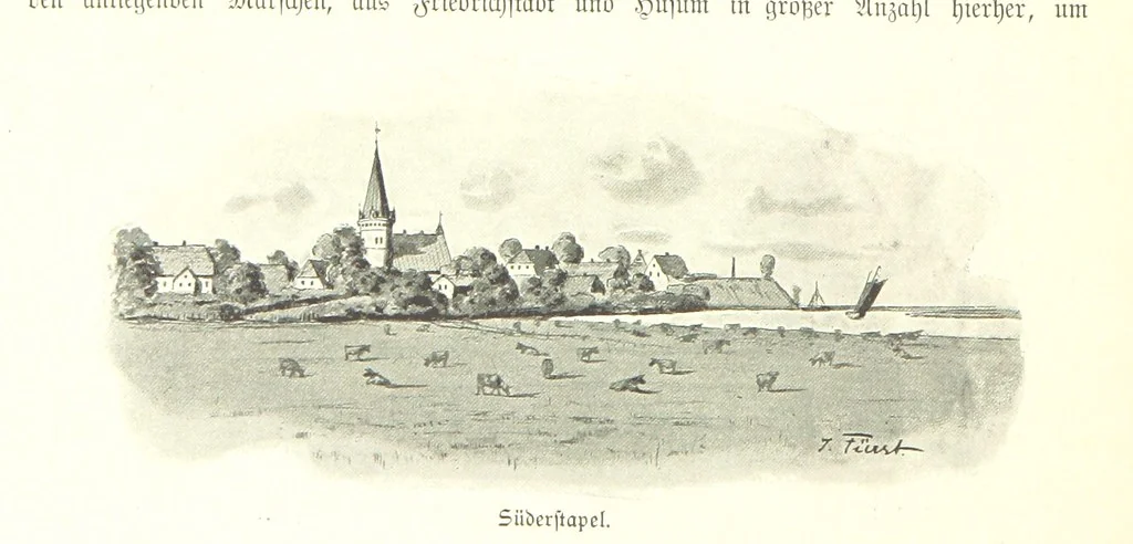 An illustration from Schleswig-Holstein meerumschlungen in Wort und Bild ... Herausgegeben von H. Haas, H. Krumm und F. Stoltenberg, etc, 1896, leaf 378