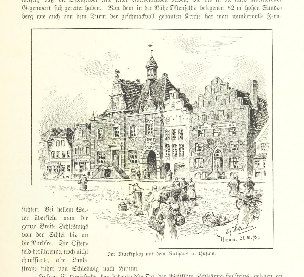 An illustration from Schleswig-Holstein meerumschlungen in Wort und Bild ... Herausgegeben von H. Haas, H. Krumm und F. Stoltenberg, etc, 1896, leaf 381