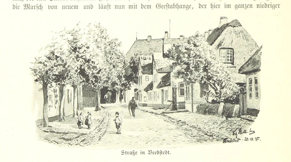 An illustration from Schleswig-Holstein meerumschlungen in Wort und Bild ... Herausgegeben von H. Haas, H. Krumm und F. Stoltenberg, etc, 1896, leaf 386