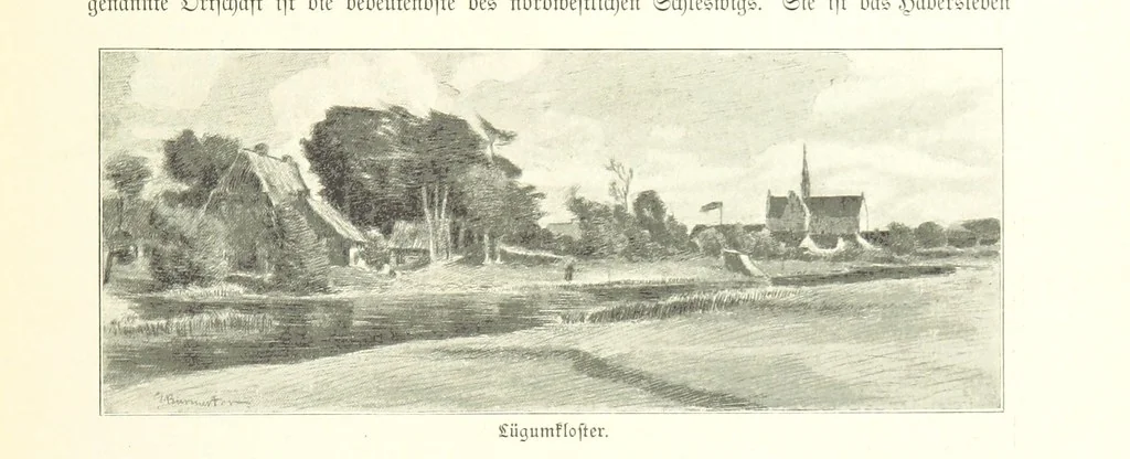 An illustration from Schleswig-Holstein meerumschlungen in Wort und Bild ... Herausgegeben von H. Haas, H. Krumm und F. Stoltenberg, etc, 1896, leaf 391