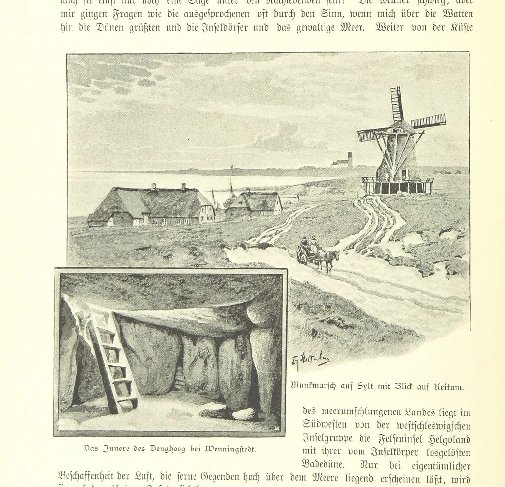 An illustration from Schleswig-Holstein meerumschlungen in Wort und Bild ... Herausgegeben von H. Haas, H. Krumm und F. Stoltenberg, etc, 1896, leaf 394