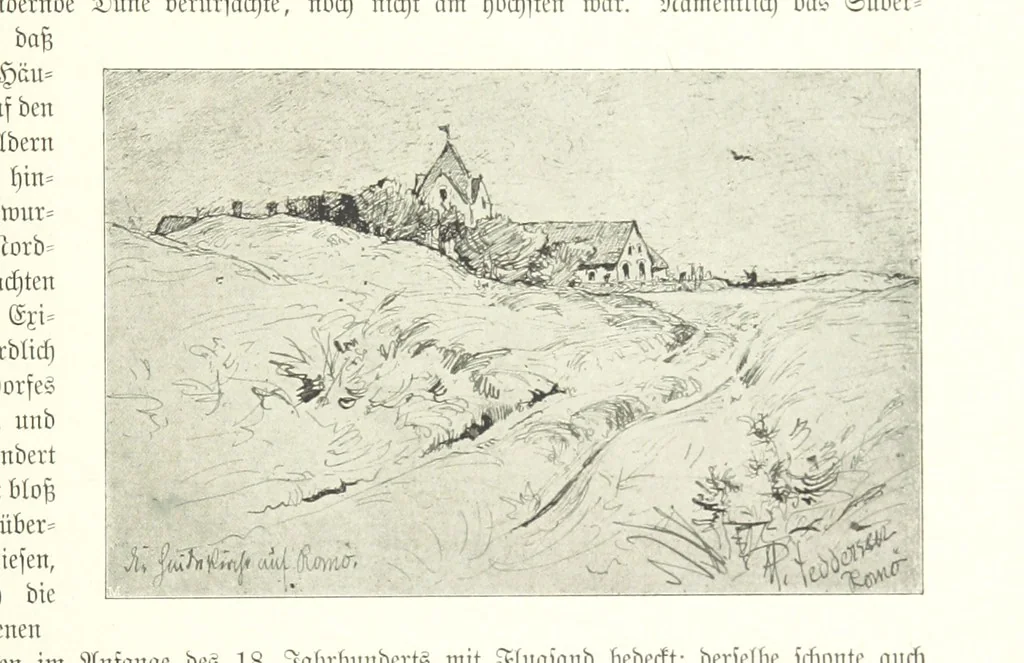 An illustration from Schleswig-Holstein meerumschlungen in Wort und Bild ... Herausgegeben von H. Haas, H. Krumm und F. Stoltenberg, etc, 1896, leaf 397