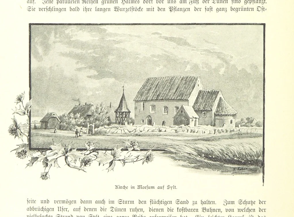 An illustration from Schleswig-Holstein meerumschlungen in Wort und Bild ... Herausgegeben von H. Haas, H. Krumm und F. Stoltenberg, etc, 1896, leaf 400