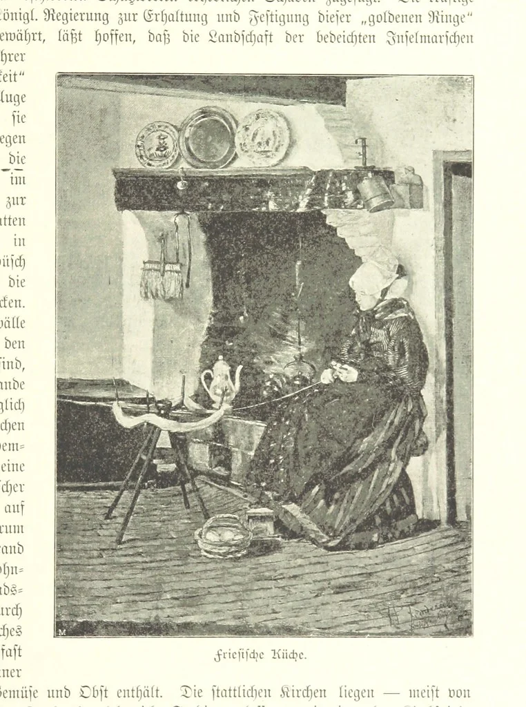An illustration from Schleswig-Holstein meerumschlungen in Wort und Bild ... Herausgegeben von H. Haas, H. Krumm und F. Stoltenberg, etc, 1896, leaf 403