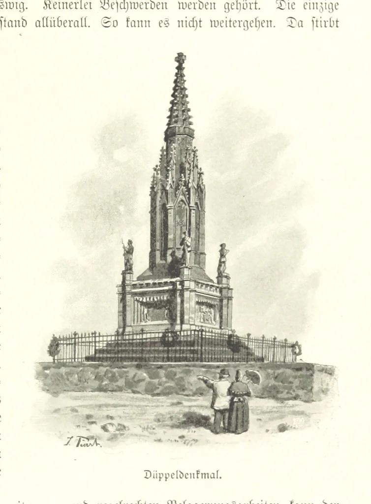 An illustration from Schleswig-Holstein meerumschlungen in Wort und Bild ... Herausgegeben von H. Haas, H. Krumm und F. Stoltenberg, etc, 1896, leaf 41