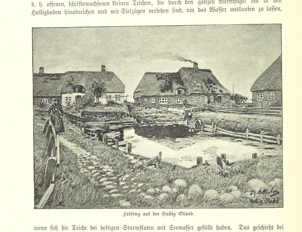An illustration from Schleswig-Holstein meerumschlungen in Wort und Bild ... Herausgegeben von H. Haas, H. Krumm und F. Stoltenberg, etc, 1896, leaf 410
