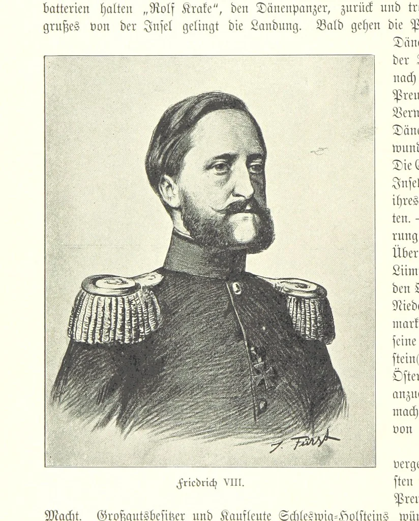 An illustration from Schleswig-Holstein meerumschlungen in Wort und Bild ... Herausgegeben von H. Haas, H. Krumm und F. Stoltenberg, etc, 1896, leaf 42