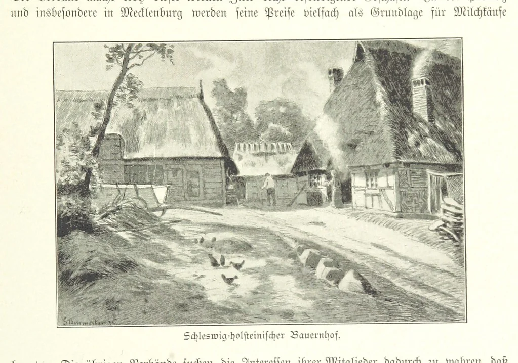 An illustration from Schleswig-Holstein meerumschlungen in Wort und Bild ... Herausgegeben von H. Haas, H. Krumm und F. Stoltenberg, etc, 1896, leaf 427