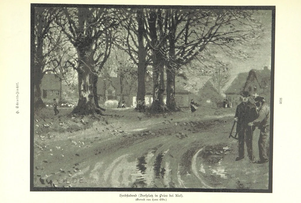An illustration from Schleswig-Holstein meerumschlungen in Wort und Bild ... Herausgegeben von H. Haas, H. Krumm und F. Stoltenberg, etc, 1896, leaf 428