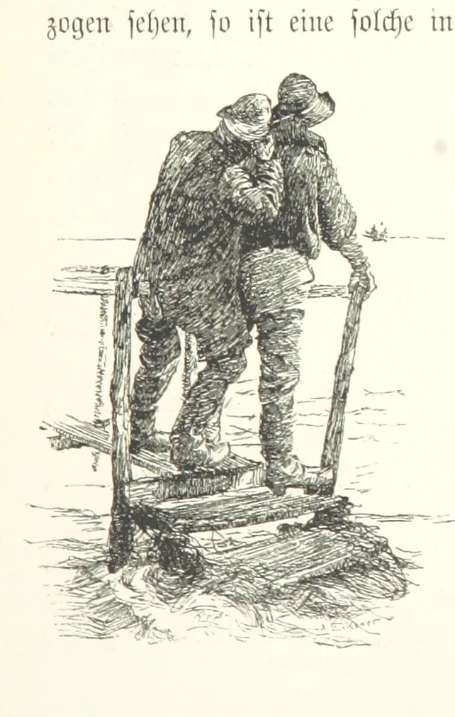 An illustration from Schleswig-Holstein meerumschlungen in Wort und Bild ... Herausgegeben von H. Haas, H. Krumm und F. Stoltenberg, etc, 1896, leaf 441
