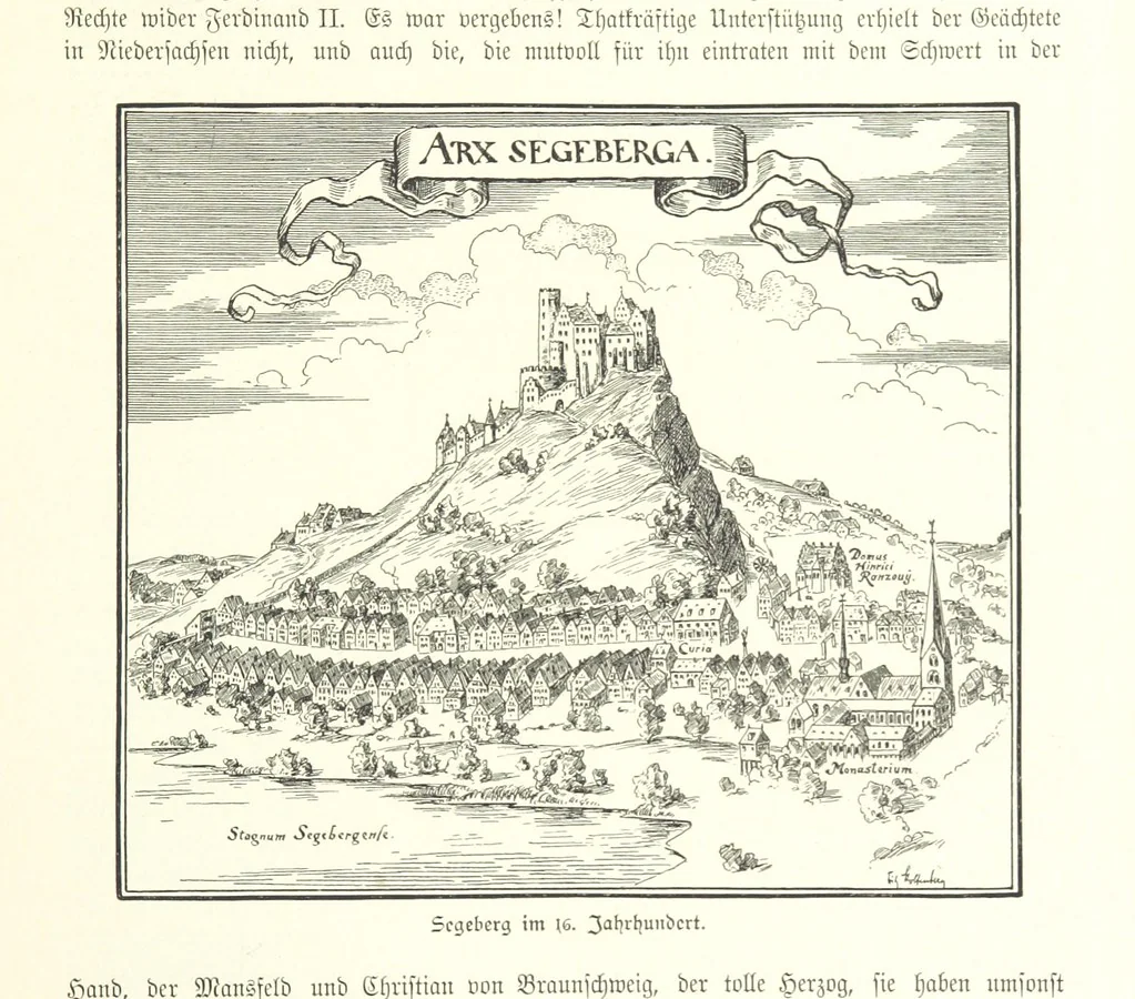 An illustration from Schleswig-Holstein meerumschlungen in Wort und Bild ... Herausgegeben von H. Haas, H. Krumm und F. Stoltenberg, etc, 1896, leaf 49