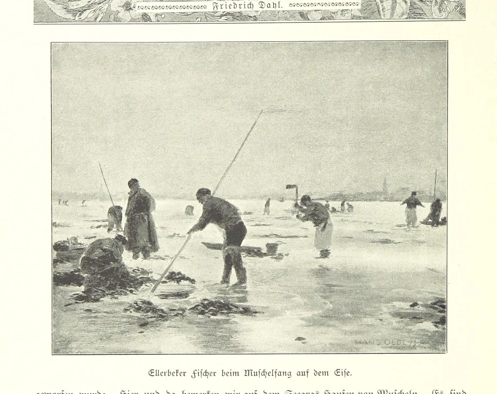 An illustration from Schleswig-Holstein meerumschlungen in Wort und Bild ... Herausgegeben von H. Haas, H. Krumm und F. Stoltenberg, etc, 1896, leaf 58