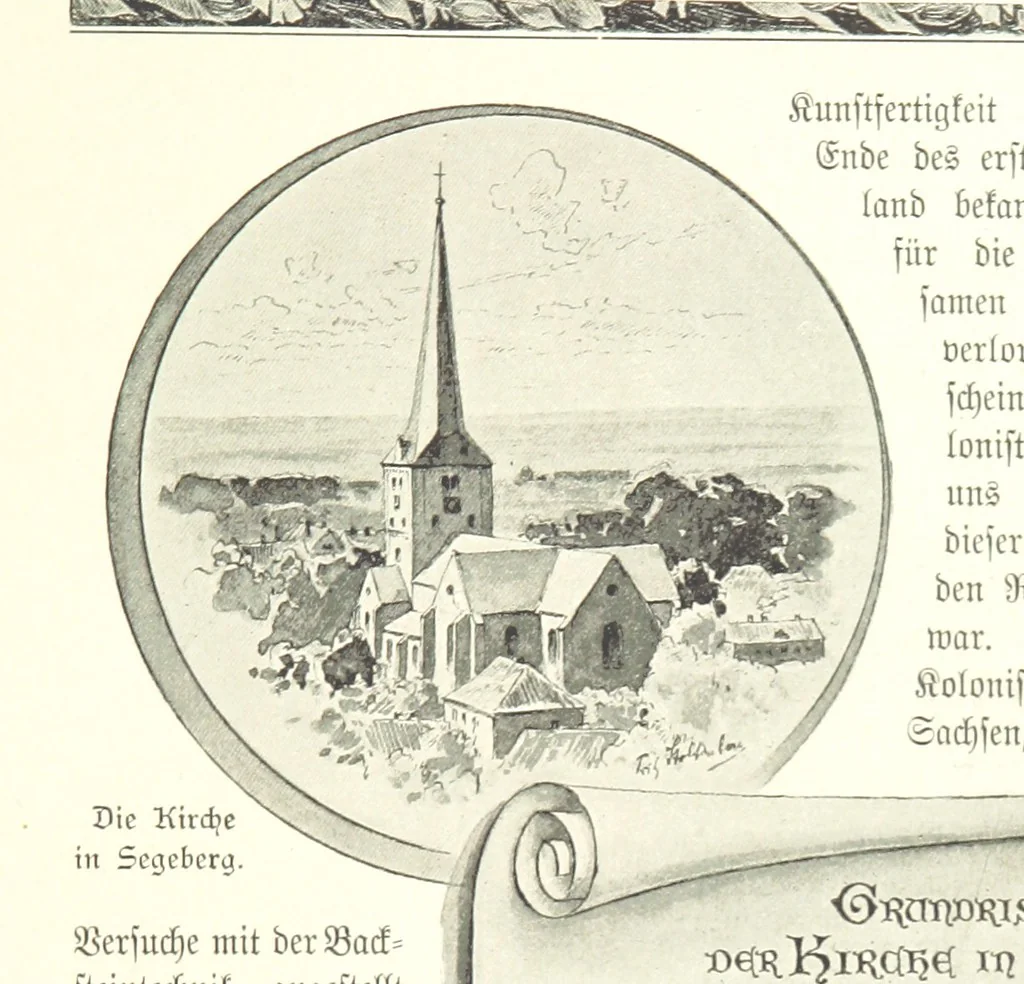 An illustration from Schleswig-Holstein meerumschlungen in Wort und Bild ... Herausgegeben von H. Haas, H. Krumm und F. Stoltenberg, etc, 1896, leaf 79