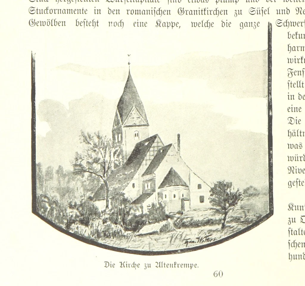 An illustration from Schleswig-Holstein meerumschlungen in Wort und Bild ... Herausgegeben von H. Haas, H. Krumm und F. Stoltenberg, etc, 1896, leaf 80
