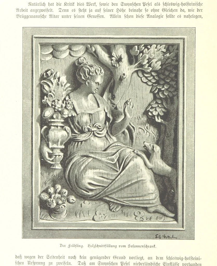 An illustration from Schleswig-Holstein meerumschlungen in Wort und Bild ... Herausgegeben von H. Haas, H. Krumm und F. Stoltenberg, etc, 1896, leaf 98