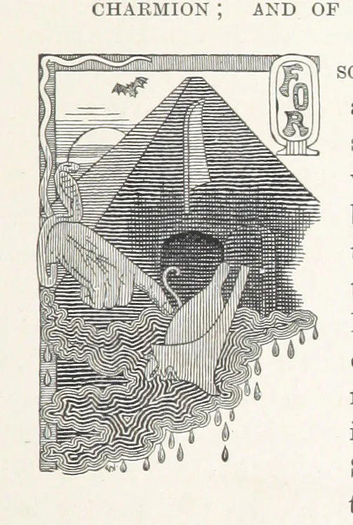 An illustration from Cleopatra, being an account of the fall and vengeance of Harmachis, the royal Egyptian, as set forth by his own hand. [A novel, with illustrations by R. C. Woodville and Maurice Greiffenhagen.] L.P, 1889, leaf 305