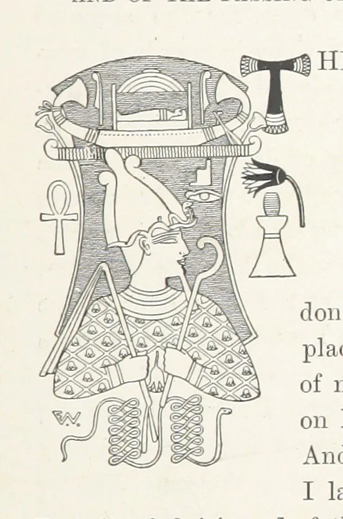An illustration from Cleopatra, being an account of the fall and vengeance of Harmachis, the royal Egyptian, as set forth by his own hand. [A novel, with illustrations by R. C. Woodville and Maurice Greiffenhagen.] L.P, 1889, leaf 339