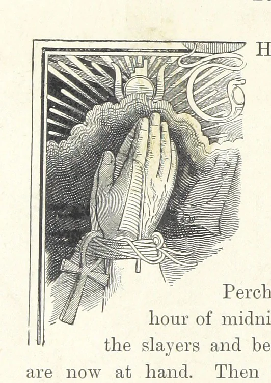An illustration from Cleopatra, being an account of the fall and vengeance of Harmachis, the royal Egyptian, as set forth by his own hand. [A novel, with illustrations by R. C. Woodville and Maurice Greiffenhagen.] L.P, 1889, leaf 416