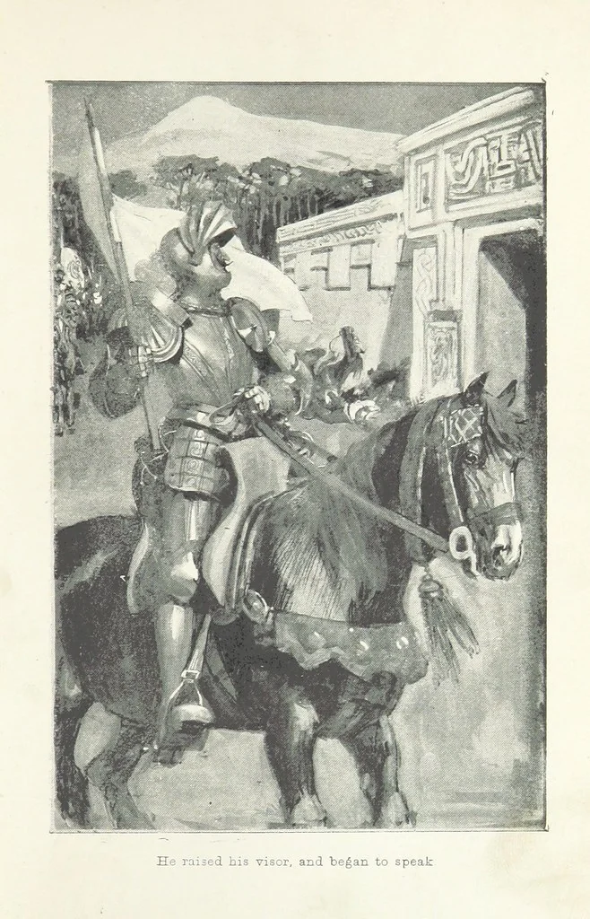 An illustration from Montezuma's Daughter. [With illustrations, 1893, leaf 323