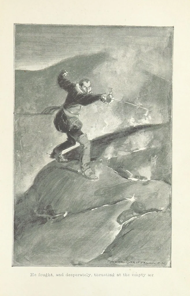 An illustration from Montezuma's Daughter. [With illustrations, 1893, leaf 359