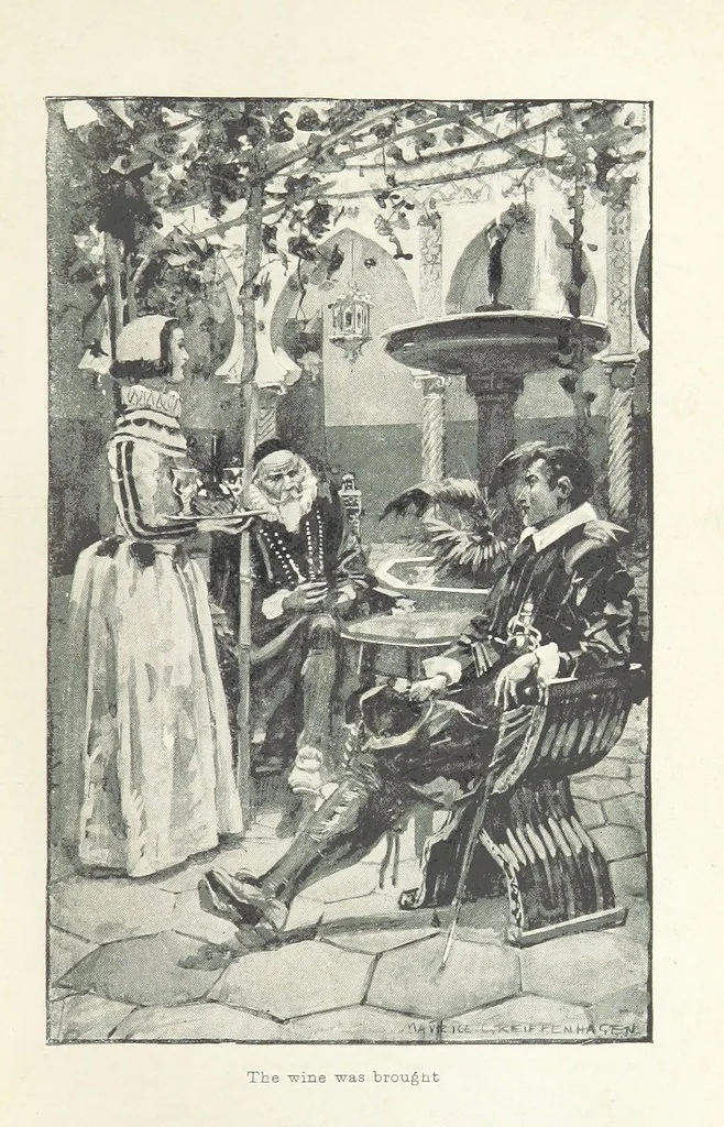 An illustration from Montezuma's Daughter. [With illustrations, 1893, leaf 67