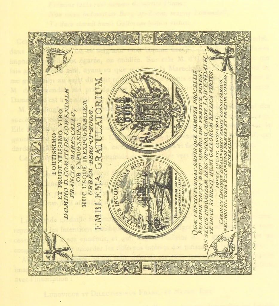 An illustration from Recueil historique du Boulonnais-notices, articles, éphémérides-1845-1893. Annoté, documenté et illustré par A. de Rosny, 1897, leaf 539