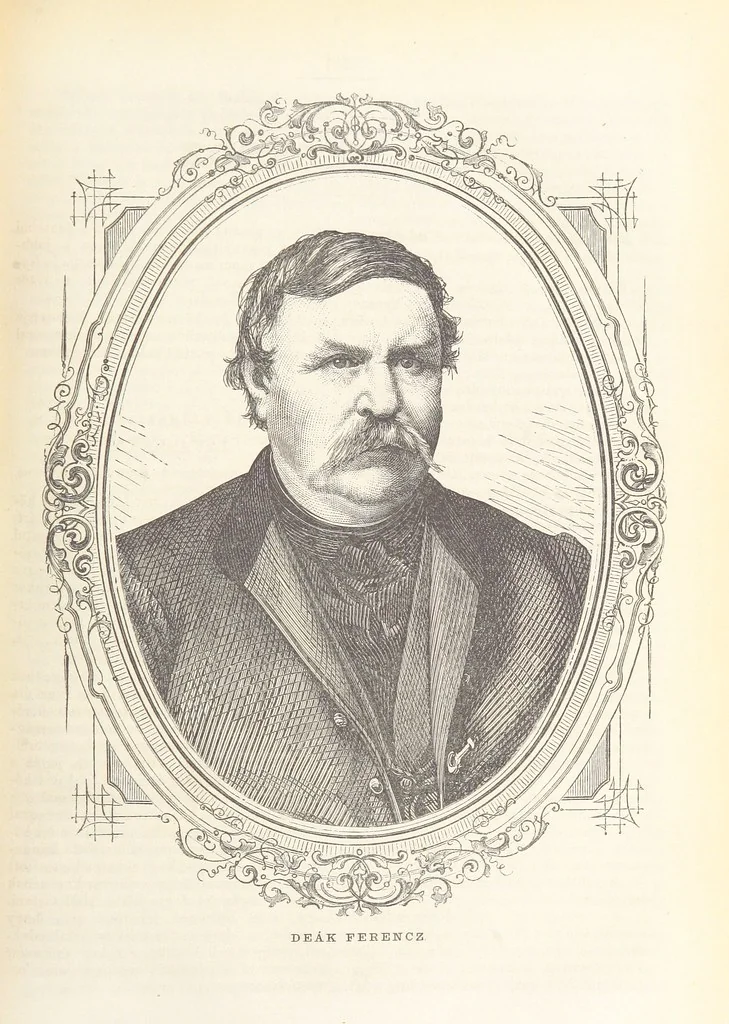 An illustration from Orszaggyülési Emlékkönyv. 1866 ... H. K. felelös szerkesztö, Farkas A. fömunkatárs, 1866, leaf 131