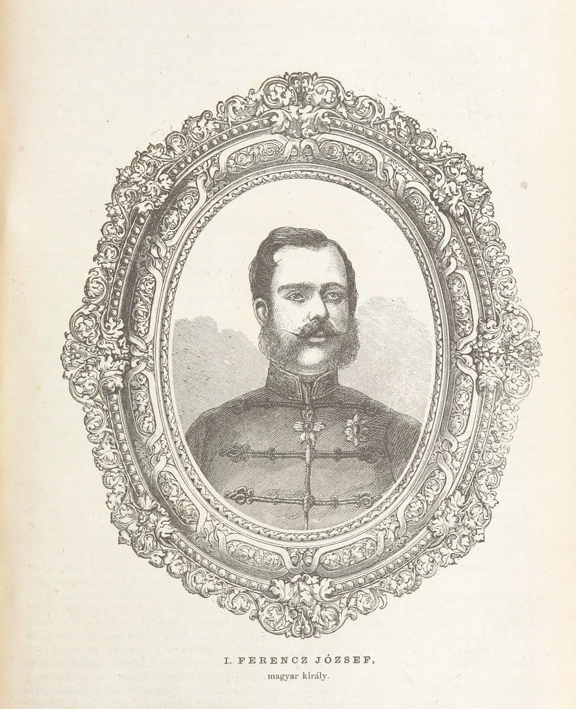An illustration from Orszaggyülési Emlékkönyv. 1866 ... H. K. felelös szerkesztö, Farkas A. fömunkatárs, 1866, leaf 683