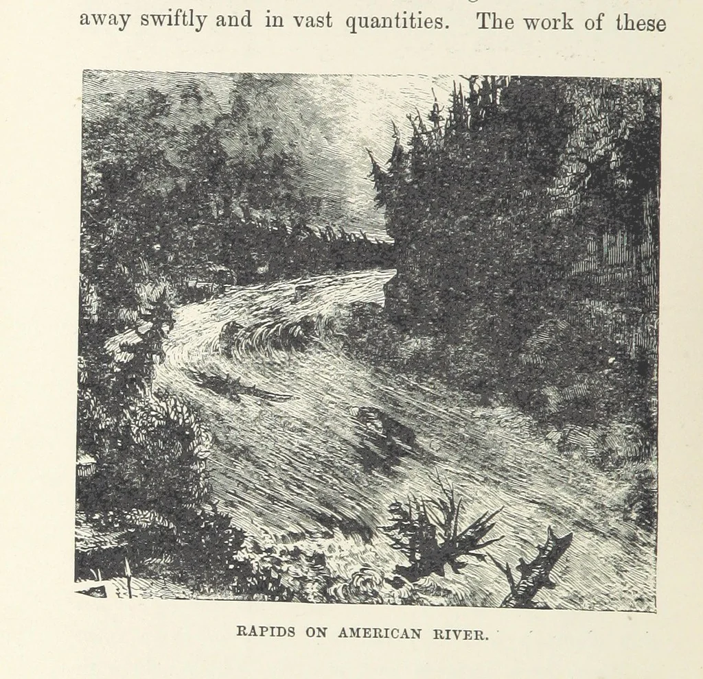 An illustration from The Half Hour Library of Travel, Nature and Science for young readers, 1896, leaf 100