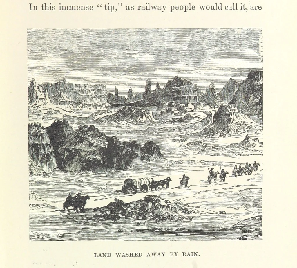 An illustration from The Half Hour Library of Travel, Nature and Science for young readers, 1896, leaf 101