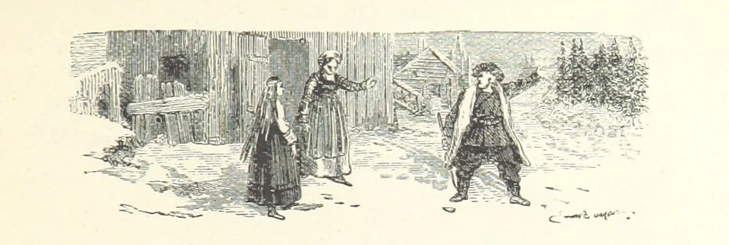 An illustration from The Half Hour Library of Travel, Nature and Science for young readers, 1896, leaf 111