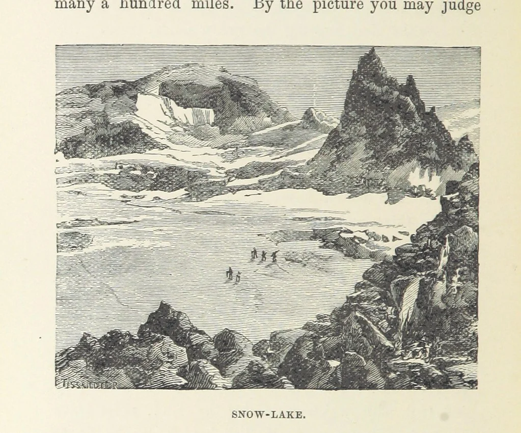 An illustration from The Half Hour Library of Travel, Nature and Science for young readers, 1896, leaf 136
