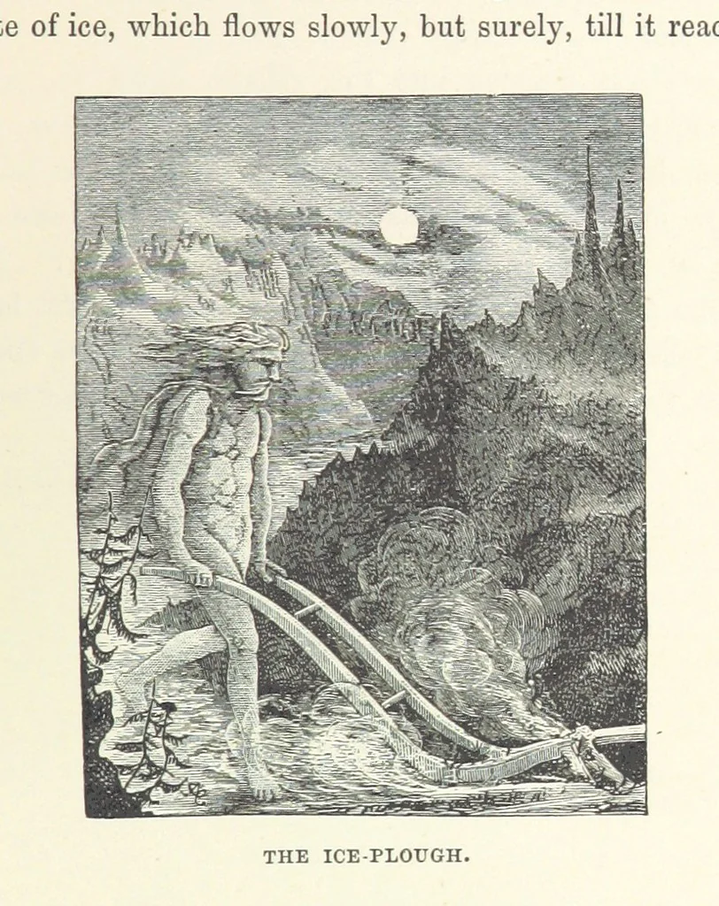 An illustration from The Half Hour Library of Travel, Nature and Science for young readers, 1896, leaf 137